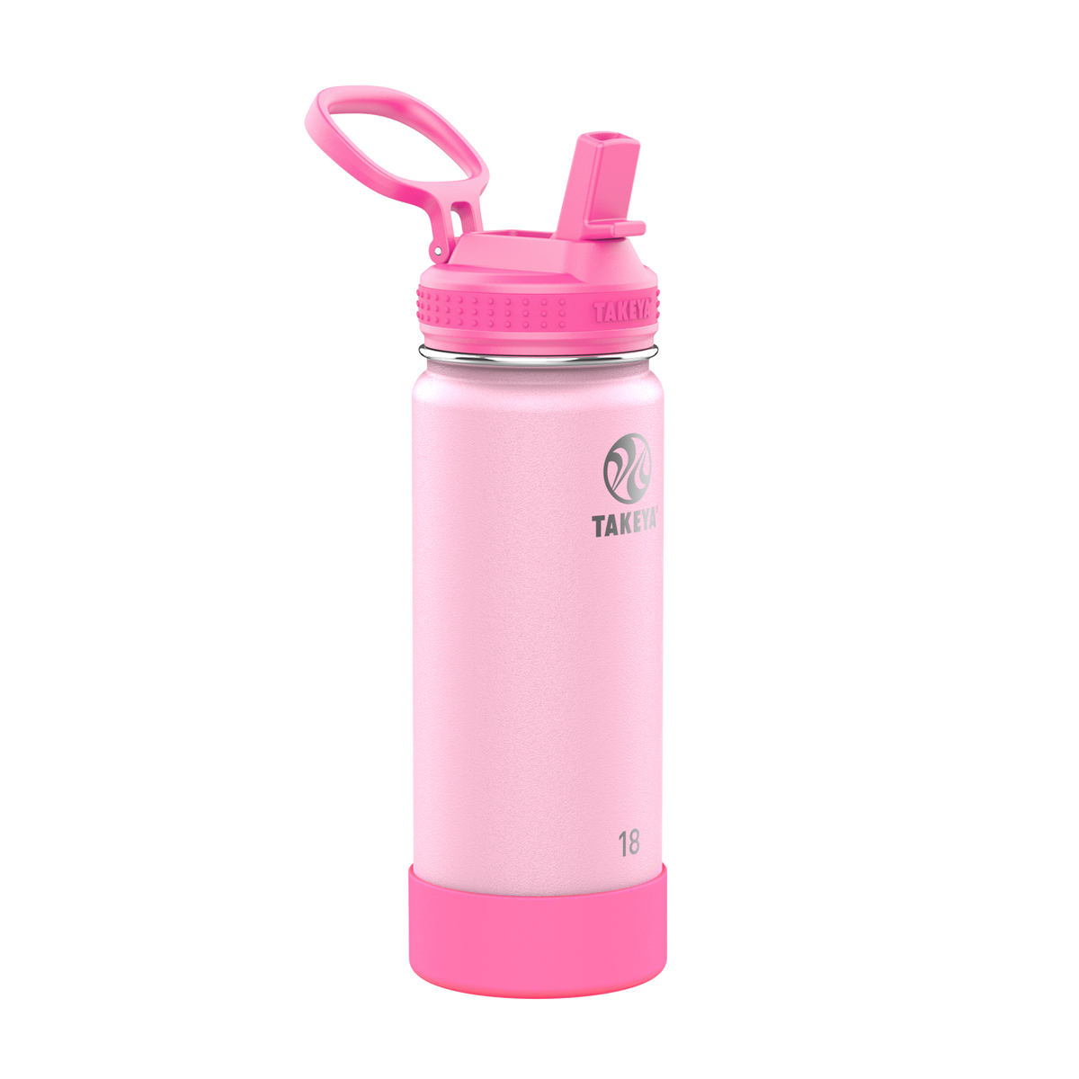 actives-kids-glow-in-the-dark-water-bottle-with-straw-lid-s2 51076-Actives-Kids-Straw-18-GID-SummerGlowPink-angle.png