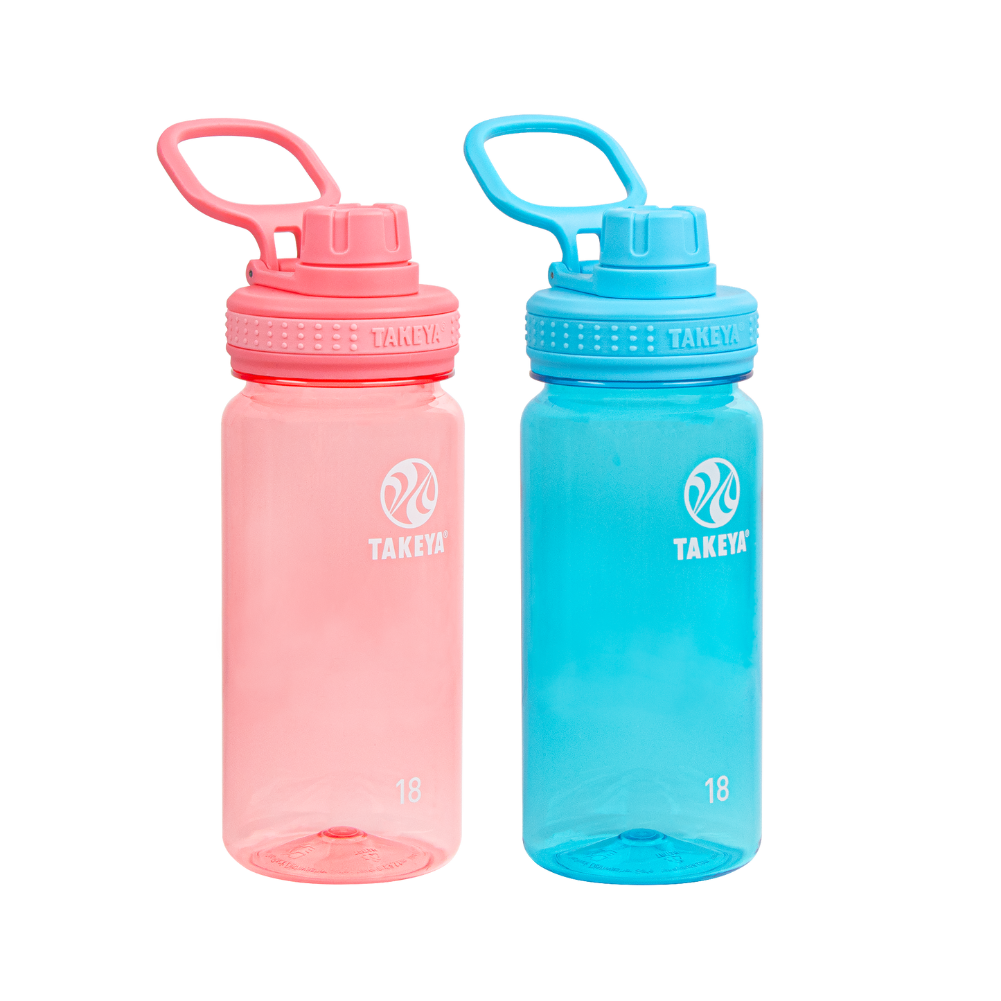 tritan-water-bottle-bundle-with-spout-lid-2-pack-a6 51475-Tritan-Spout-18-2pk-FlutterPink-BreezyBlue-Front_1.png