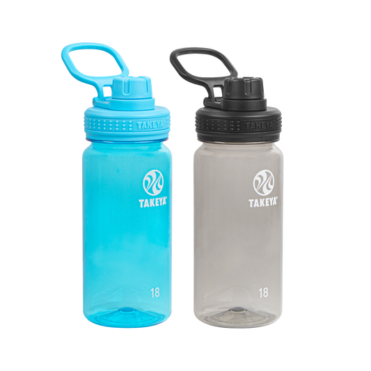 tritan-water-bottle-bundle-with-spout-lid-2-pack-a6 51476-Tritan-Spout-18-2pk-BreezyBlue-StormyBlack-Front_1.png