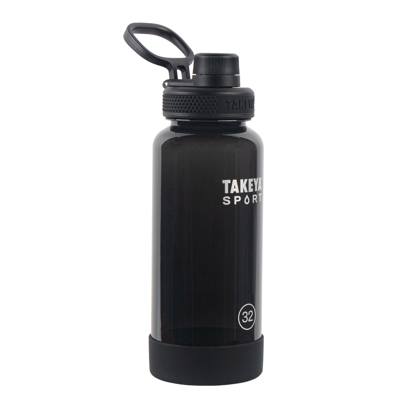 tritan-sport-water-bottle-with-spout-lid-y6 51829-TKS-Tritan-Spout-32-GrandSlamBlack-frontangle.png