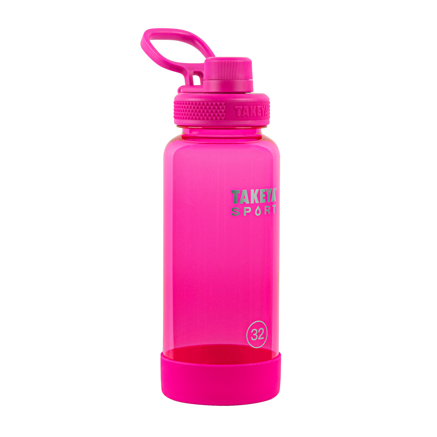 tritan-sport-water-bottle-with-spout-lid-y6 51836-TKS-Tritan-Spout-32-PinkSweep-frontangle.png