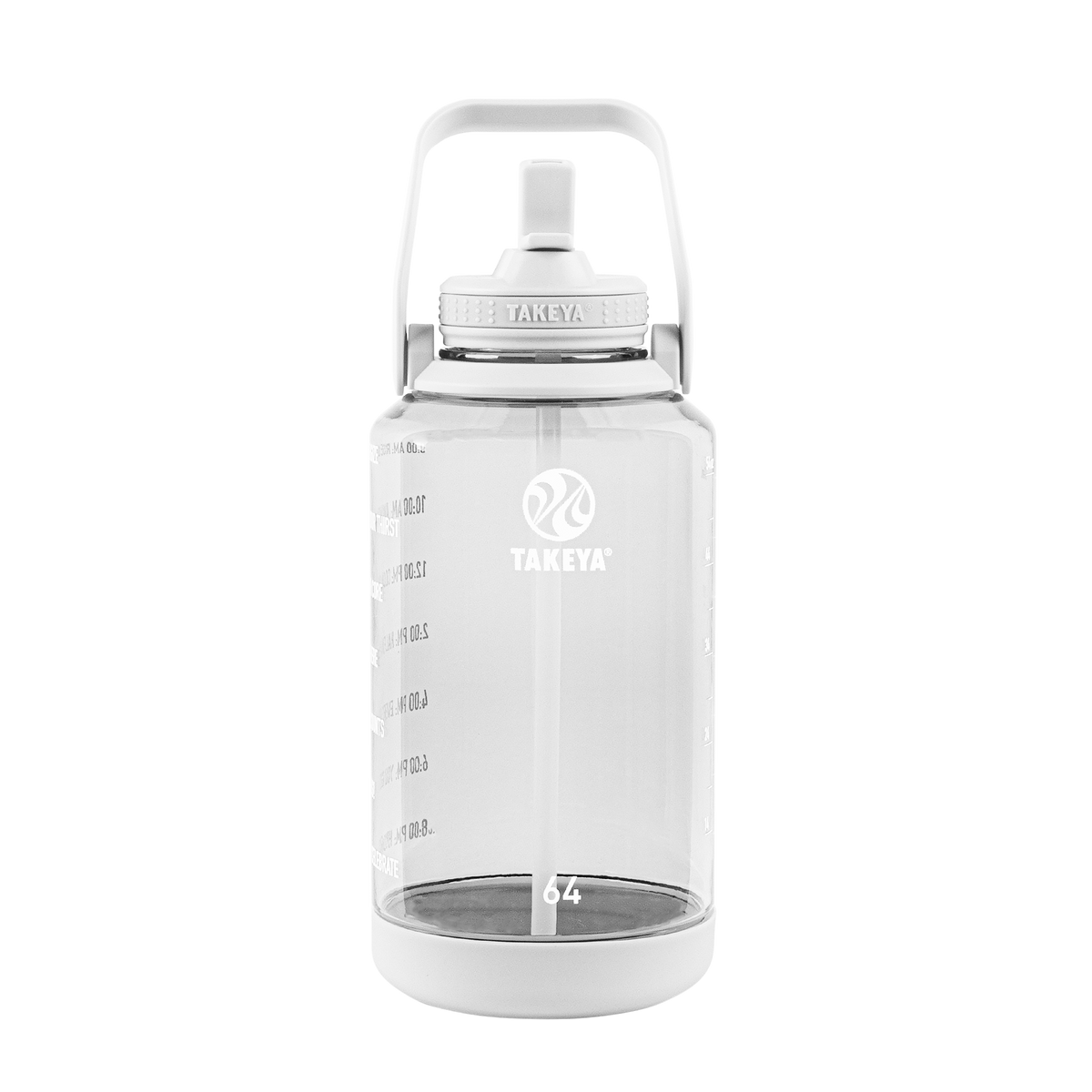 tritan-motivational-water-bottle-with-straw-lid-q8 54142-Tritan-Straw-Motivational-64-WhiteCloud-front.png