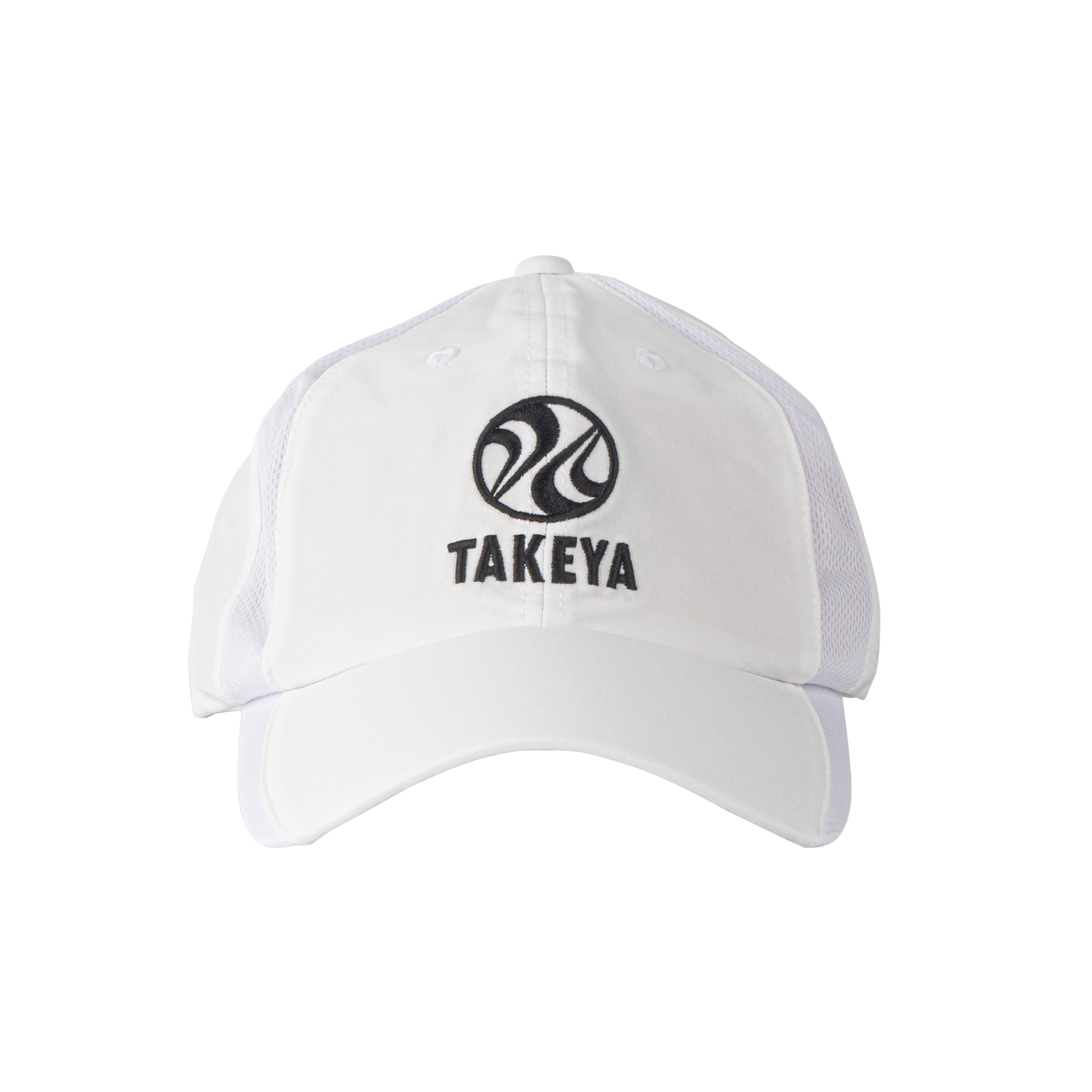 takeya-sport-vented-adjustable-hat-u8 97285-TK-PB-Hat-White-Front.png