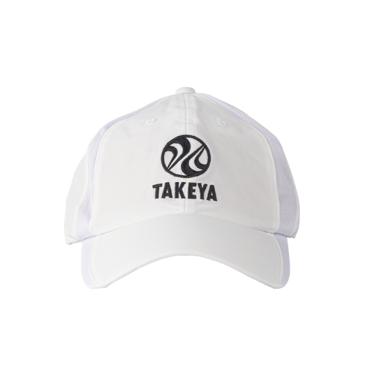 takeya-sport-vented-adjustable-hat-u8 97285-TK-PB-Hat-White-Front.png